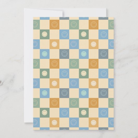 2ダデクールボーイズブルー2nd誕生日招待状 招待状 (裏面)