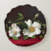 2チェロキーバラオンレッドベルベット ラウンドクッション (裏面)