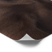 2チョコレートラブラドールレトリエバーパピーズ ポスター (角)