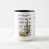 2テサロニケ3:3 マグカップ (中央)