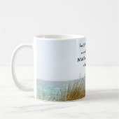 2テモテの1:7の神は恐れの精神を与えませんでした、 コーヒーマグカップ (左)