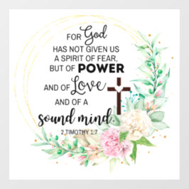 2テモテ1:7神は恐与えの霊ではない ウィンドウサイン