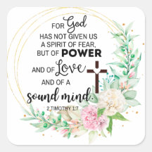 2テモテ1:7神は恐与えの霊ではない