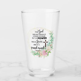 2テモテ1:7神は恐与えの霊ではない タンブラーグラス