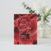 2テモテ1:7 ポストカード (スタンド正面)