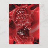 2テモテ1:7 ポストカード (正面)