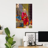 2テモテ4:6-8私はコースポスターを終えた ポスター (ホームオフィス)