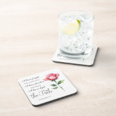 2テモテ4:7 – 私は良い戦いを戦った コースター (右側)