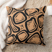 2デザインミッドセンチュリーモダンスネジー クッション (ブランケット)