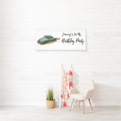 2トンのセダンがある少年の誕生日パーティー 横断幕 (インサイチュ)