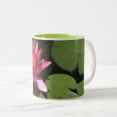 2トンのマグカップ、「ピンクロータス」 ツートーンマグカップ (正面右)