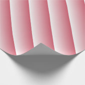 2トーンのグラディエントグラデーションサーモンピンク ラッピングペーパー (角)