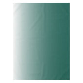 2トーンのグラデーショグラデーションン緑 テーブルクロス (正面)