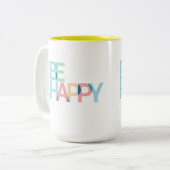 2トーンのコーヒーマグが楽しい ツートーンマグカップ (正面左)