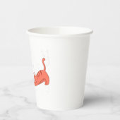 2トーンのコーヒーマグを伸ばす時間 紙コップ (左)