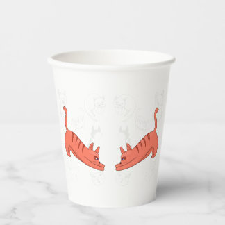 2トーンのコーヒーマグを伸ばす時間 紙コップ