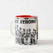 2トーンのコーヒーマグ ツートーンマグカップ (正面左)