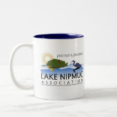 2トーンのコーヒーマグ ツートーンマグカップ (左)