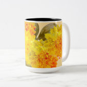 2トーンのコーヒーマグ ツートーンマグカップ (正面右)