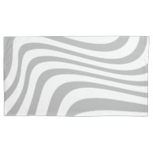 2トーンのゼブラパターン灰色とベージュモダンシック