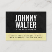 2トーンのテクスチャ/バリエーション 名刺 (正面)