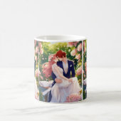 2トーンのマグカップ コーヒーマグカップ (中央)