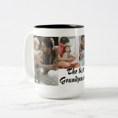 2トーンのマグ最高のザグランドパ4枚の写真黒 ツートーンマグカップ (正面左)