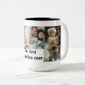 2トーンのマグ最高のザグランドパ4枚の写真黒 ツートーンマグカップ (正面右)