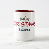 2トーンのミセス・クロース・クリスマス・マグカップ ツートーンマグカップ (中央)
