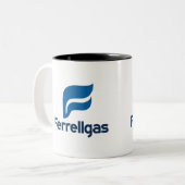 2トーンのロゴマグ ツートーンマグカップ (正面左)