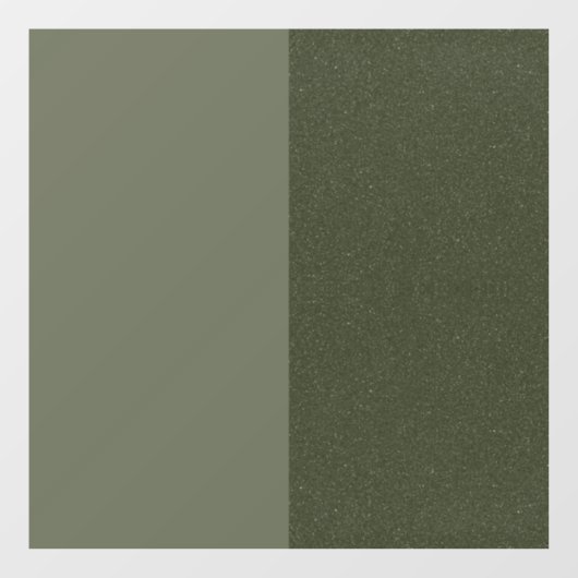 2トーンの苔の緑のウィンドウの貼り付け – カスタマイズ ウィンドウサイン (シート)