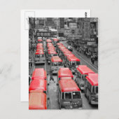 2トーンの香港 ポストカード (正面/裏面)