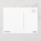 2トーンの香港 ポストカード (裏面)
