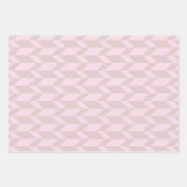 2トーンはっきりした矢印シェブロンストライプミュート ラッピングペーパーシート (正面3)