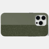 2トーンカスタマイズグリーンiPhoneケース Case-Mate iPhoneケース (裏面 (横))