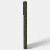2トーンカスタマイズグリーンiPhoneケース Case-Mate iPhoneケース (裏面 / 左)