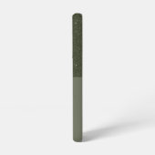 2トーンカスタマイズ銀河系S22ケース – Moss Green Samsung Galaxyケース (左側面)