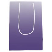 2トーングラディエントグラデーションウルトラバイオレット ミディアムペーパーバッグ (裏面)
