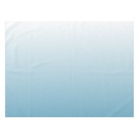 2トーングラディエントグラデーションエンジェルブルー テーブルクロス (正面(横))
