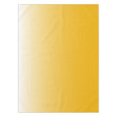 2トーングラディエント黄グラデーション色 テーブルクロス (正面)