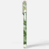 2トーングリーン大理石ルックモノグラムセル Case-Mate iPhoneケース (裏面 / 左)