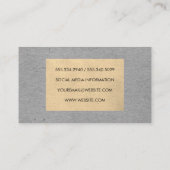 2トーンコンテンポラリーテクスチャ 名刺 (裏面)