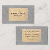 2トーンコンテンポラリーテクスチャ 名刺 (正面/裏面)