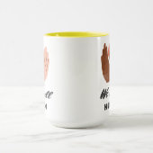 2トーンスタイリッシュマグ – 15 oz ofエレガンスはっきりした マグカップ (中央)