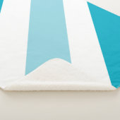 2トーンストライプの シェルパブランケット (3/4)