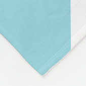 2トーンストライプの フリースブランケット (角)