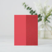 2トーントマトレッドノイズ招待状カスタマイズ- 招待状 (スタンド正面)