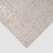 2トーンニュートラルベージュリネンファブリックモノグラム 薄葉紙 (詳細)