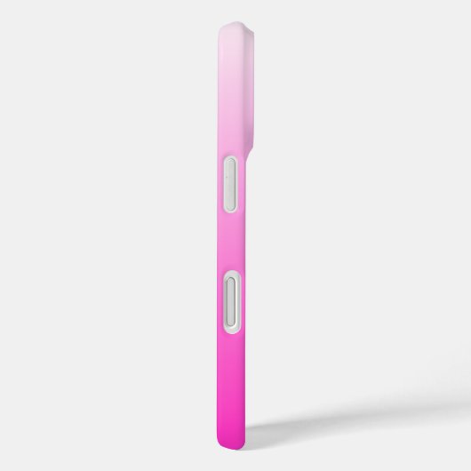 2トーンパーソナライズされたグラディエントグラデーションホットピンク Case-Mate iPhoneケース (裏面 / 右)