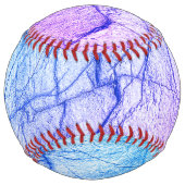 2トーンパープルマーブルルック ソフトボール (裏面)